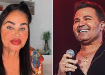 Eduardo Costa e sua mãe, Maria Costa