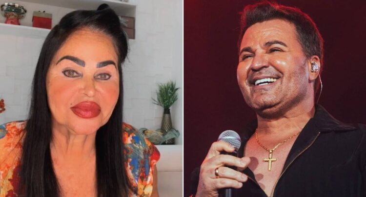 Eduardo Costa e sua mãe, Maria Costa