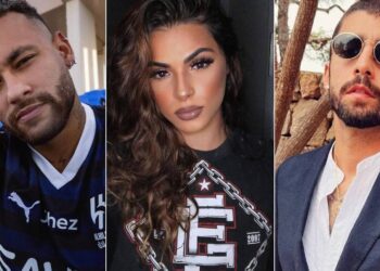 Neymar, Sophia Barclay e Pedro Scooby