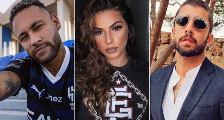 Neymar, Sophia Barclay e Pedro Scooby