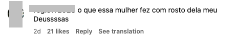 Print do Instagram da mãe de Eduardo Costa