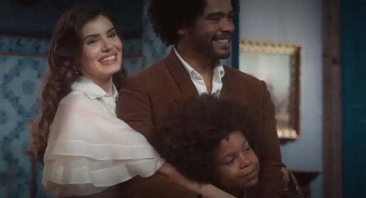 Marê, Orlando e Marcelino em Amor Perfeito