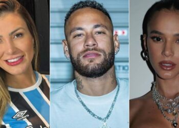 Andressa Urach, Neymar e Bruna Marquezine