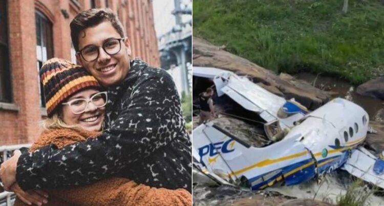 Marília Mendonça e o irmão, João