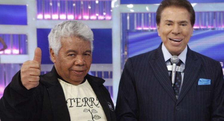 Roque e Silvio Santos