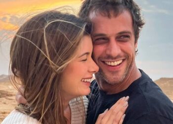 Ronny Kriwat e a noiva em Israel