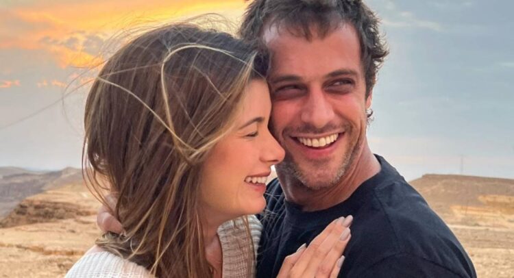 Ronny Kriwat e a noiva em Israel