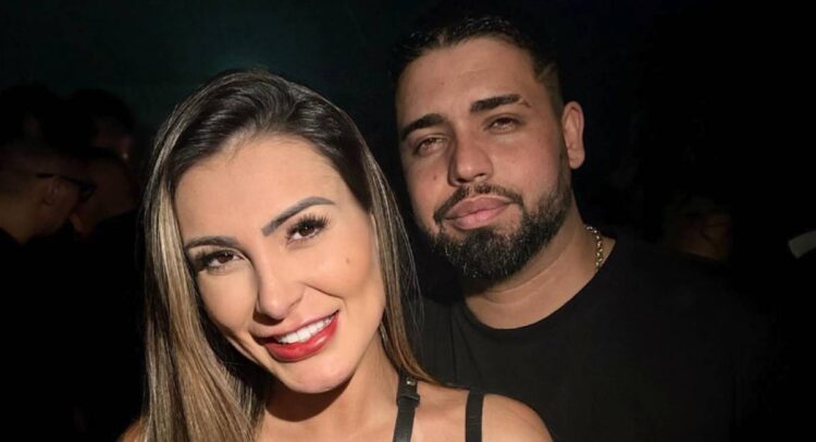 Andressa Urach e Sérgio Carvalho
