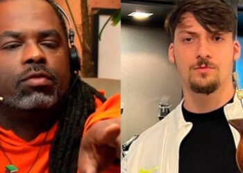 Manoel Soares e Jair Renan Bolsonaro