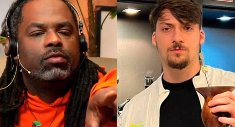 Manoel Soares e Jair Renan Bolsonaro