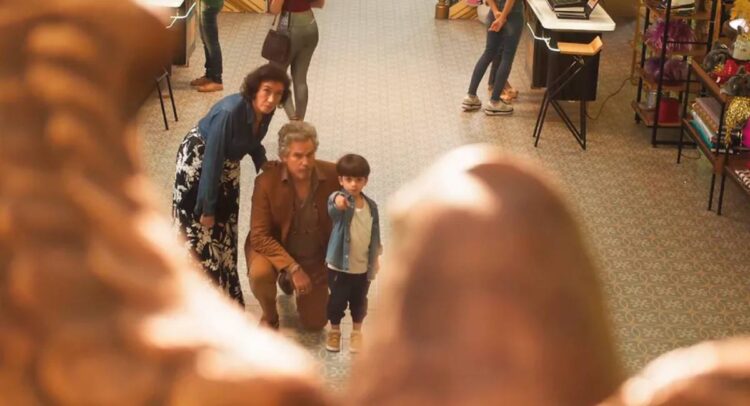 Bernardo e os avós em Fuzuê