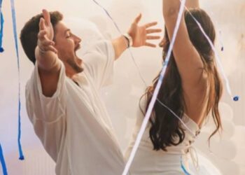 Arthur Aguiar e Jheny Santucci