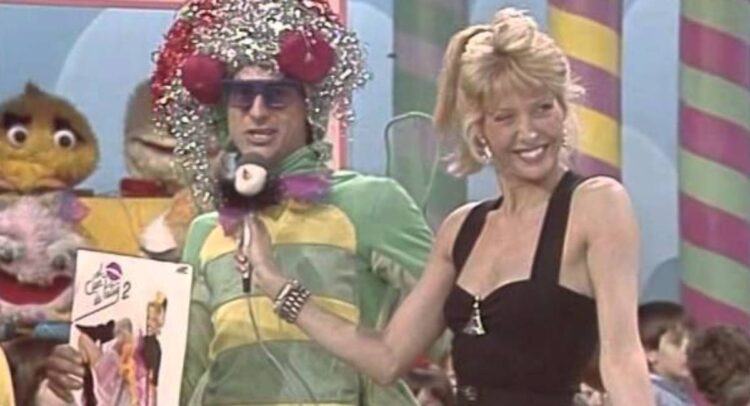 Patsy em seu programa na Argentina