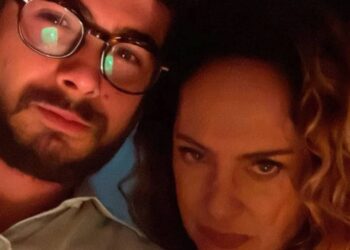 Hélio e Agatha em Terra e Paixão