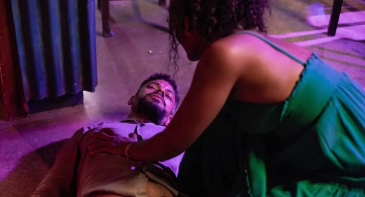 Jonatas e Aline em Terra e Paixão