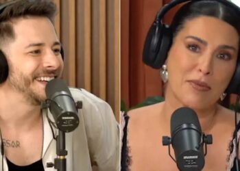 Junior Lima e Fernanda Paes Leme