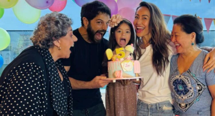Duda Nagle, Zoe, Sabrina Sato e as avós de Zoe