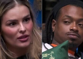 Yasmin Brunet e Luigi no BBB24