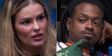 Yasmin Brunet e Luigi no BBB24