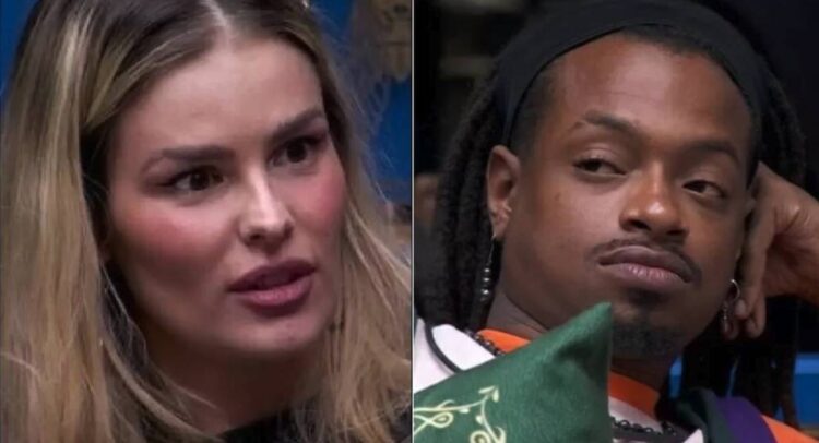 Yasmin Brunet e Luigi no BBB24