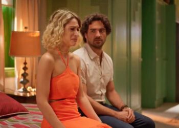 Artur e Blandina em No Rancho Fundo