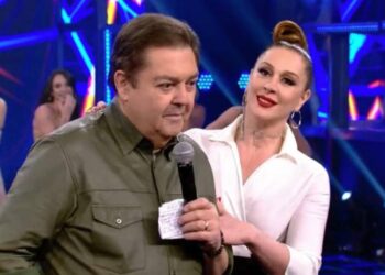 Claudia Raia e Faustão