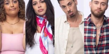 Camila, Luana, Sacha e Yuri em A Fazenda 16