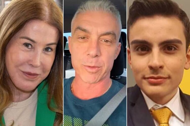 Zilu Camargo, Alexandre Correa e Dudu Camargo