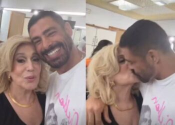 Susana Vieira e Cauã Reymond