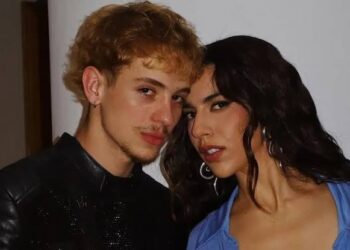 Juliano Floss e Marina Sena