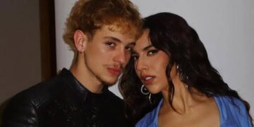 Juliano Floss e Marina Sena